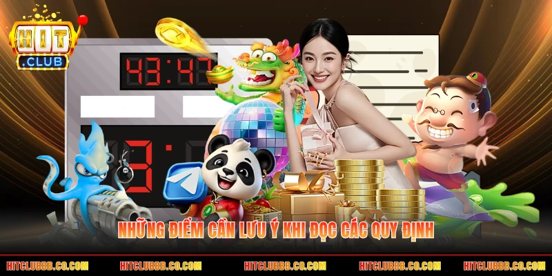 Những điểm cần lưu ý khi đọc các quy định Những điểm cần lưu ý khi đọc các quy định